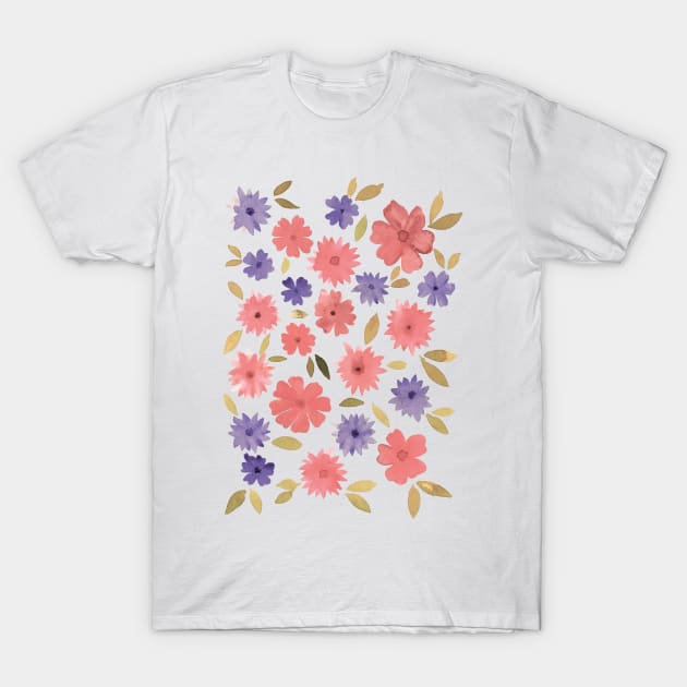 Loose floral - vintage T-Shirt by wackapacka